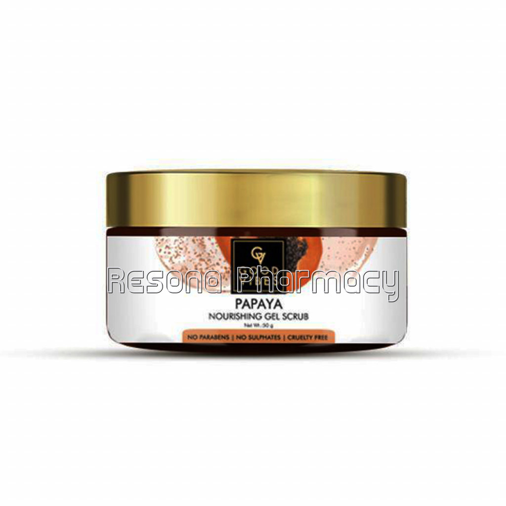 Good Vibes Nourishing Gel Scrub   Papaya (50 Gm)