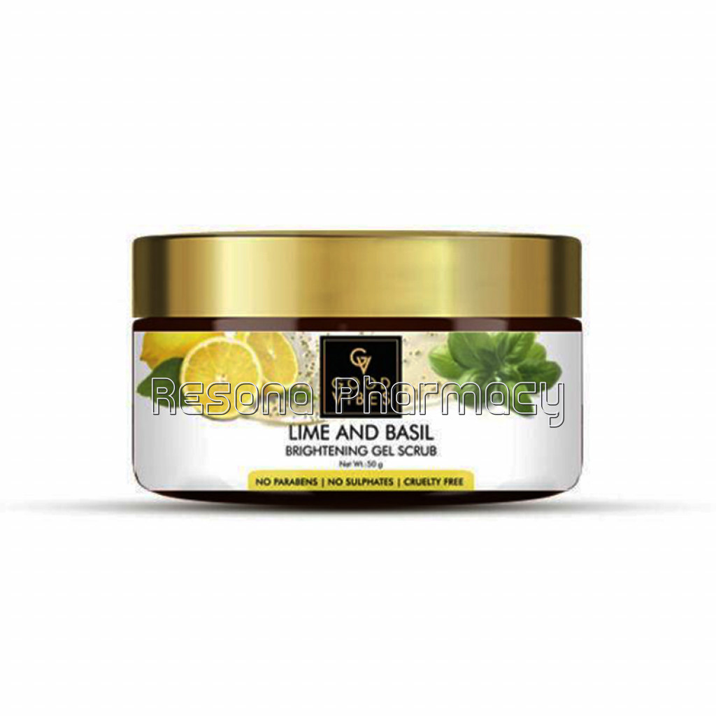 Good Vibes Brightening Gel Scrub   Lime and Basil (50 Gm)