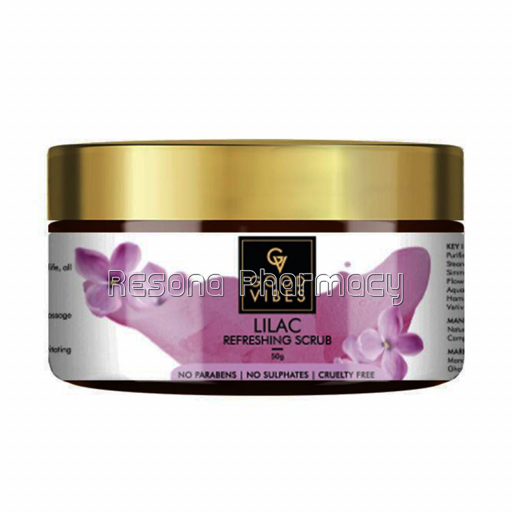 Good Vibes Refreshing Face Scrub   Lilac (50 Gm)