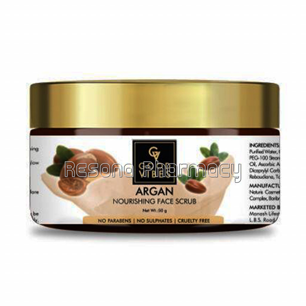 Good Vibes Nourishing Face Scrub   Argan (50 Gm)