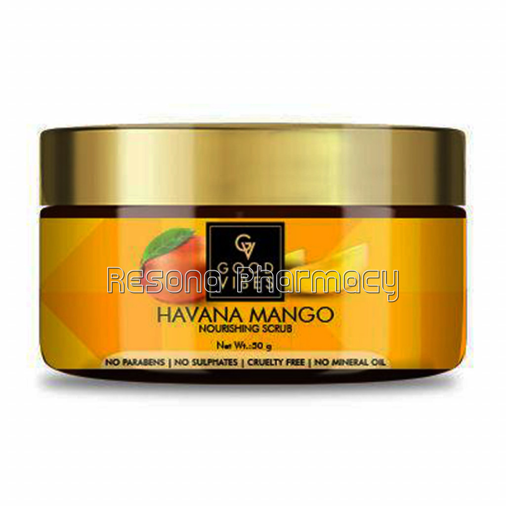 Good Vibes Nourishing Scrub   Havana Mango (50 Gm)