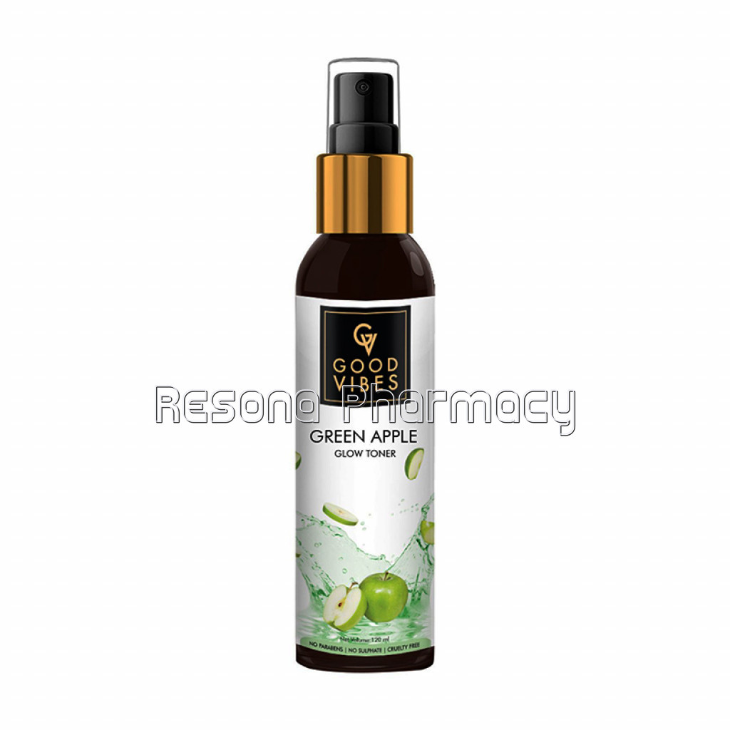 Good Vibes Glow Toner   Green Apple (120 Ml)