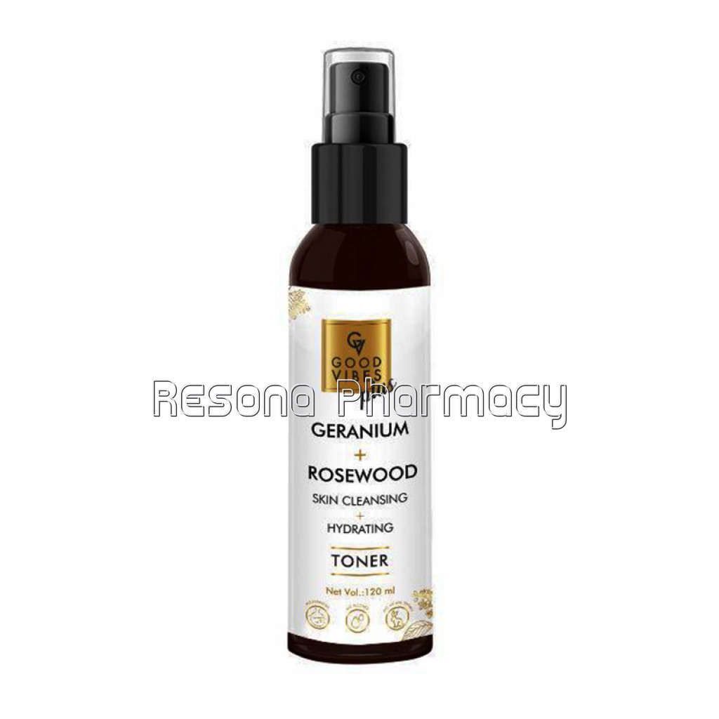 Good Vibes Plus Skin Toner   Geranium Plus Rosewood (120 Ml)