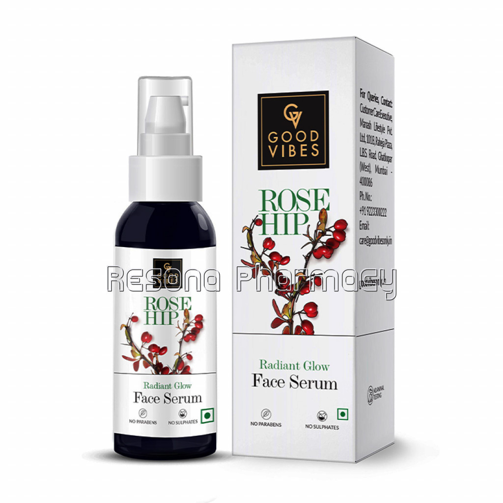 Good Vibes Rose Hip Radiant Glow Face Serum (50 Ml)