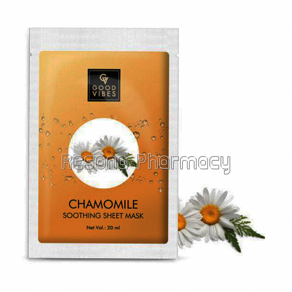 Good Vibes Soothing Sheet Mask   Chamomile (20 Ml)