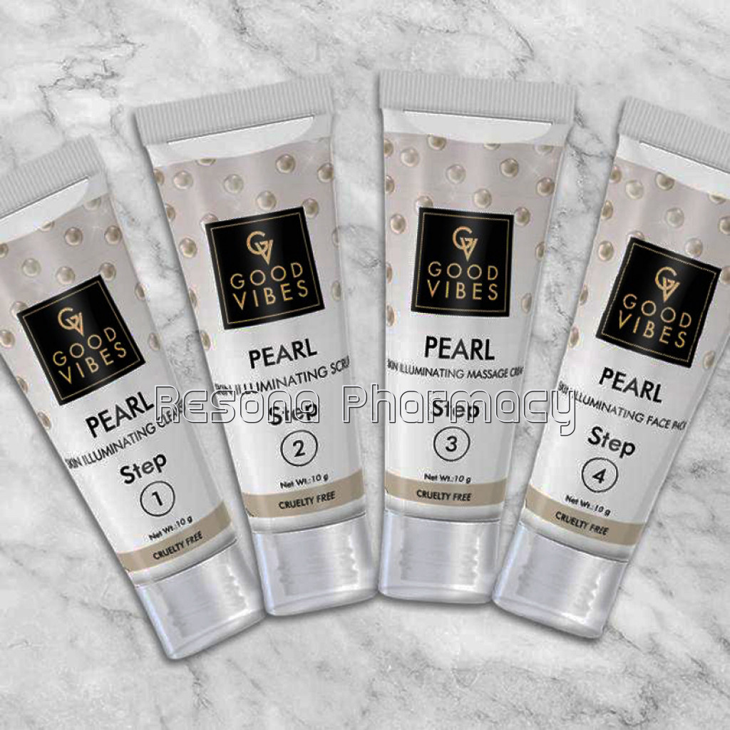 Good Vibes Skin Illuminating Facial Kit   Pearl (40 Gm)