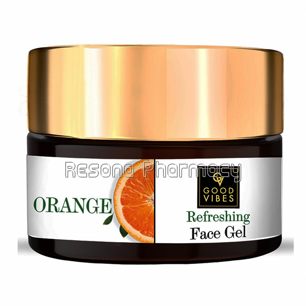 Good Vibes Refreshing Face Gel   Orange (100 G)