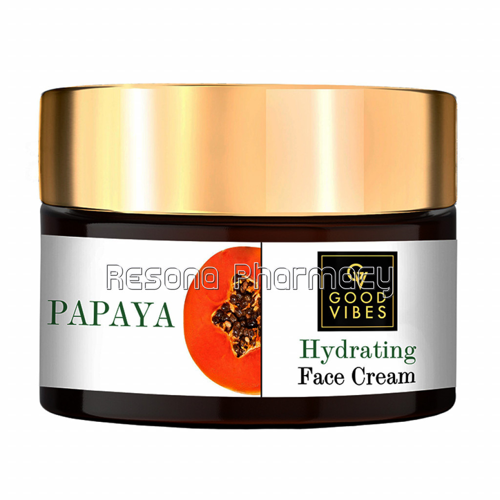 Good Vibes Hydrating Face Cream   Papaya (50 G)