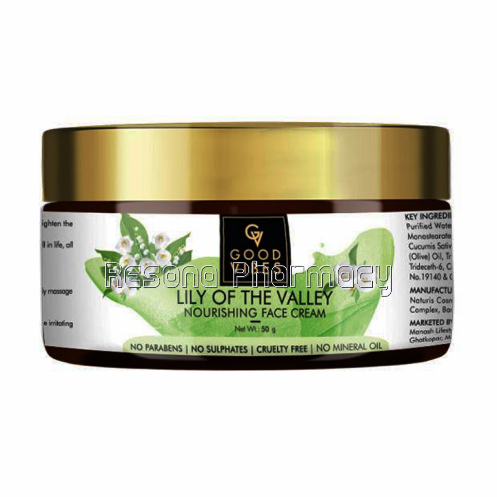 Good Vibes Nourishing Face Cream   Lily Of The Valley (50 G)