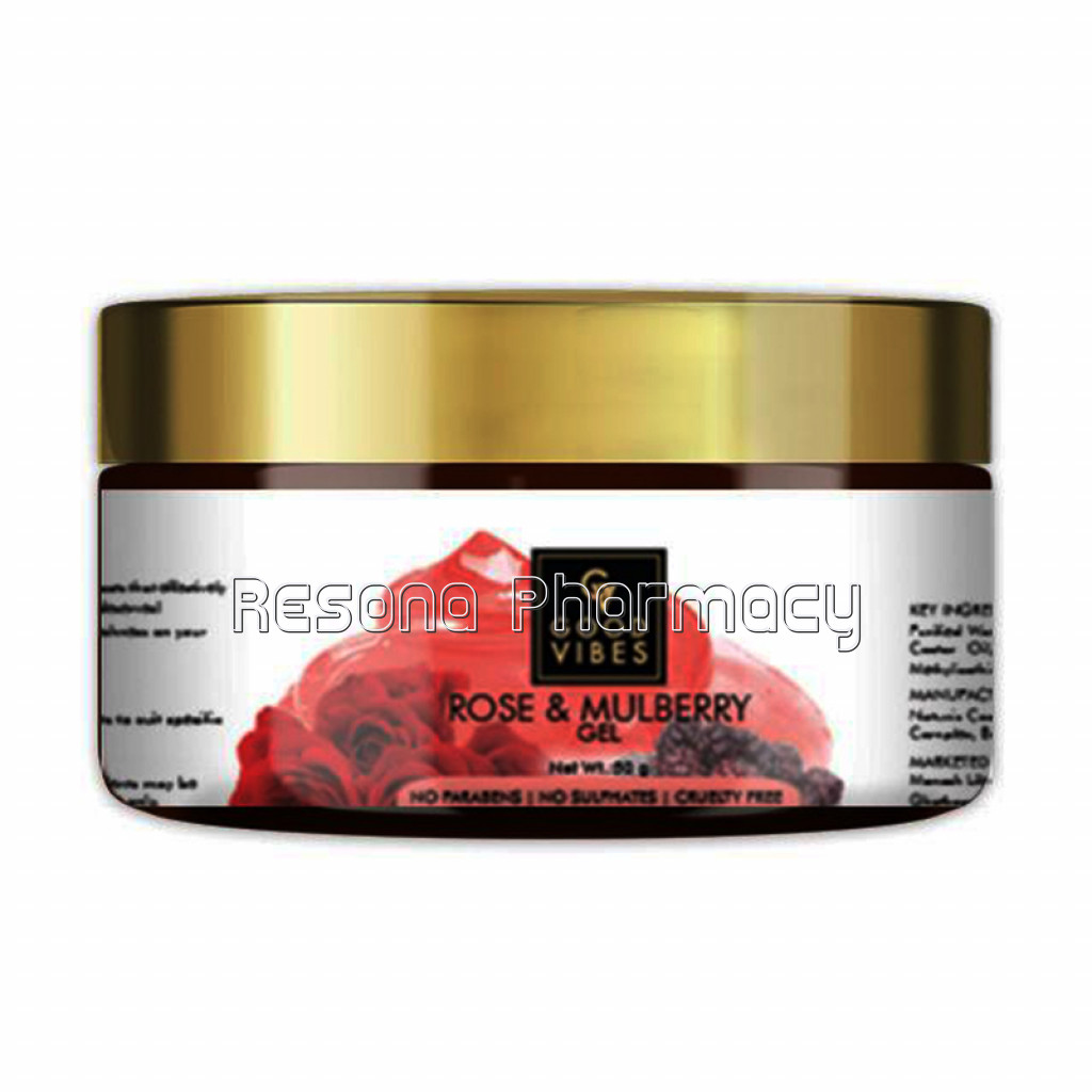 Good Vibes Gel   Rose and Mulberry (50 Gm)