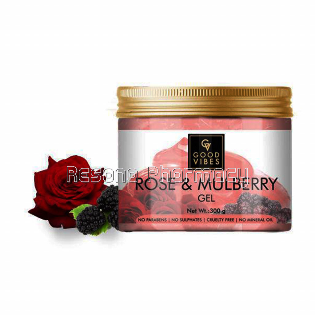 Good Vibes Gel   Rose and Mulberry (300 Gm)