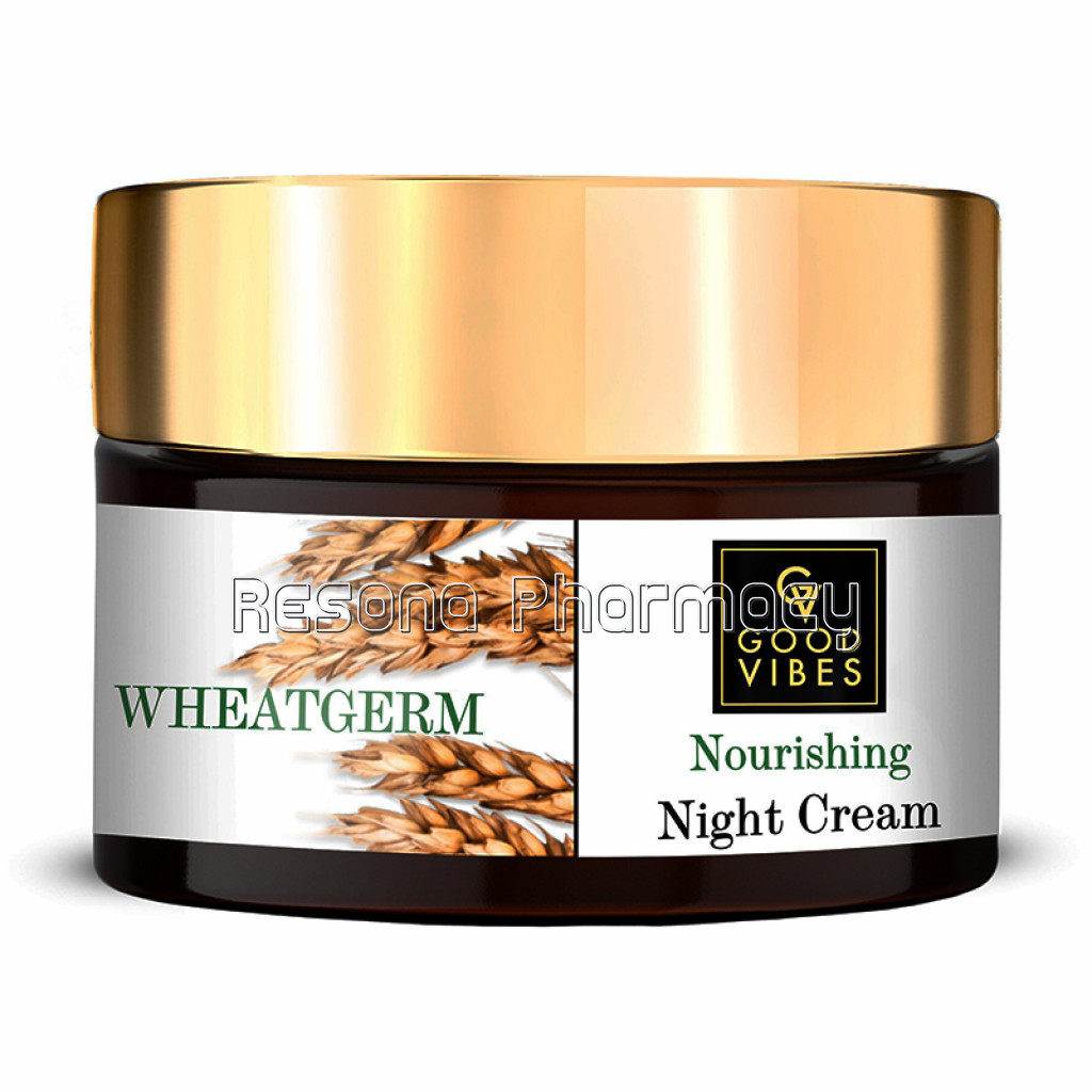 Good Vibes Nourishing Night Cream   Wheatgerm (50 G)