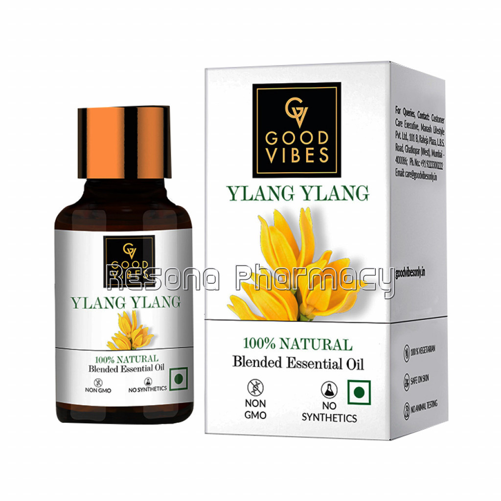 Good Vibes Ylang Ylang 100% NaNaturalBlended Essential Oil (10 Ml)