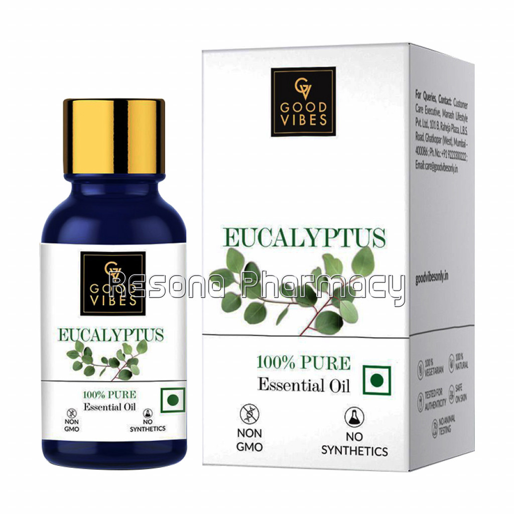 Good Vibes 100% Pure Eucalyptus Essential Oil(10 Ml)