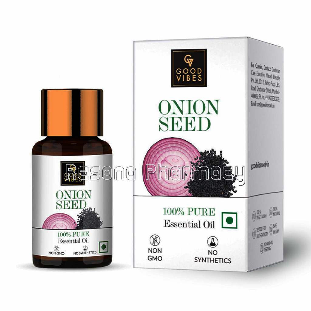 Good Vibes 100% Pure Onion Seed Essential Oil (10 Ml)