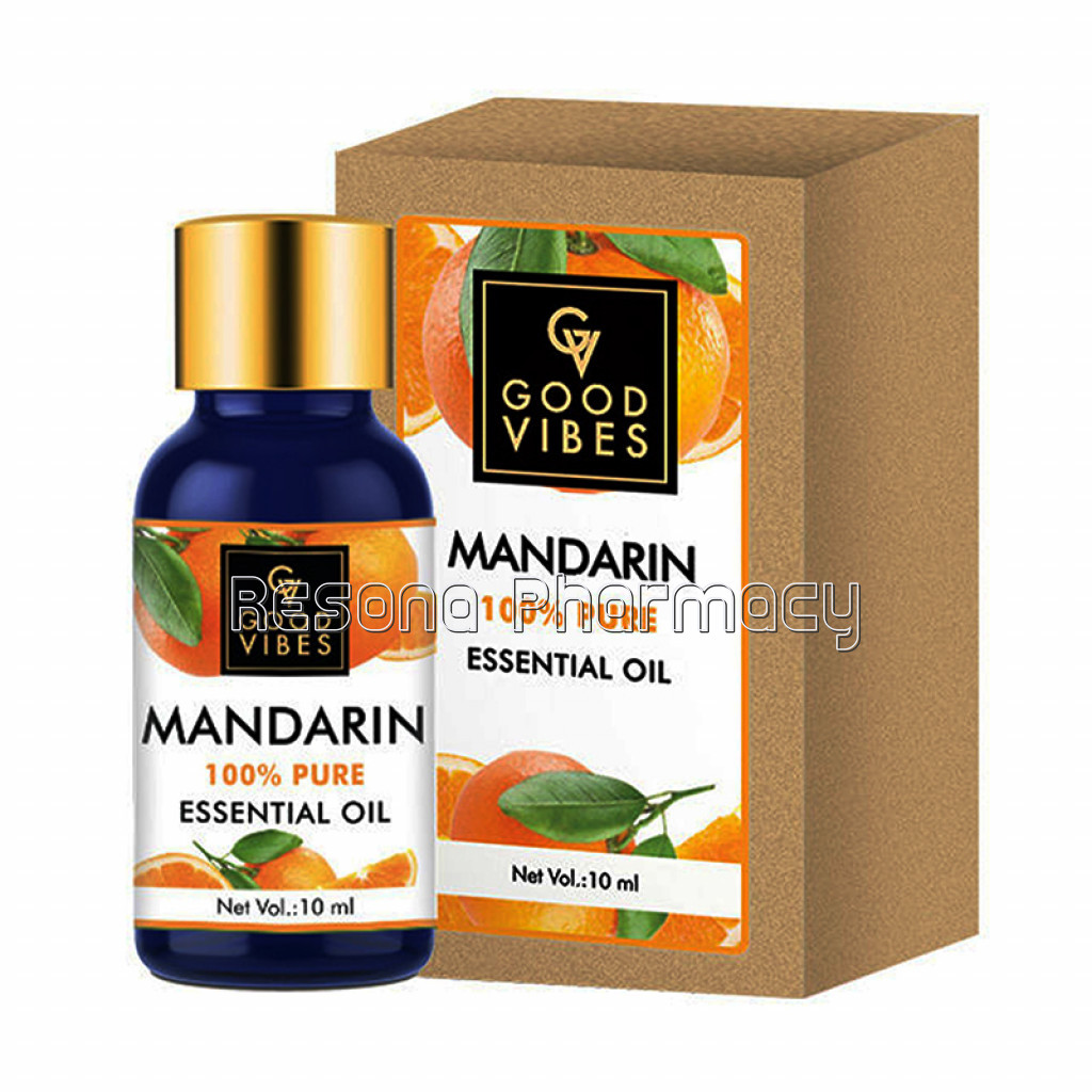 Good Vibes 100% Pure Essential Oil   Mandarin (10 Ml)