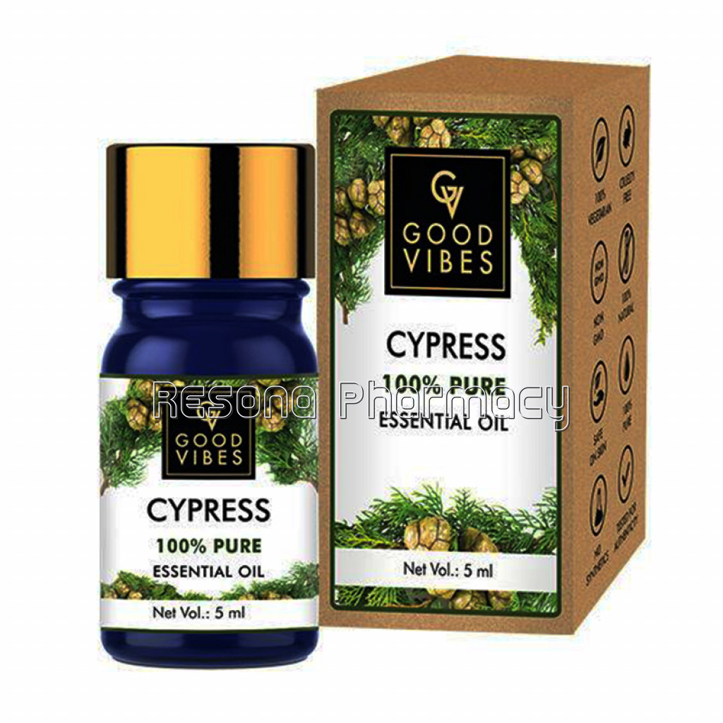 Good Vibes 100% Pure Essential Oil   Cypress (5 Ml)