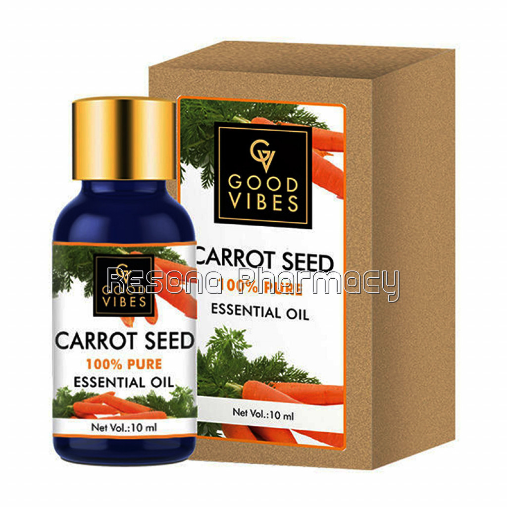 Good Vibes 100% Pure Essential Oil   Carrot Seed (10 Ml)