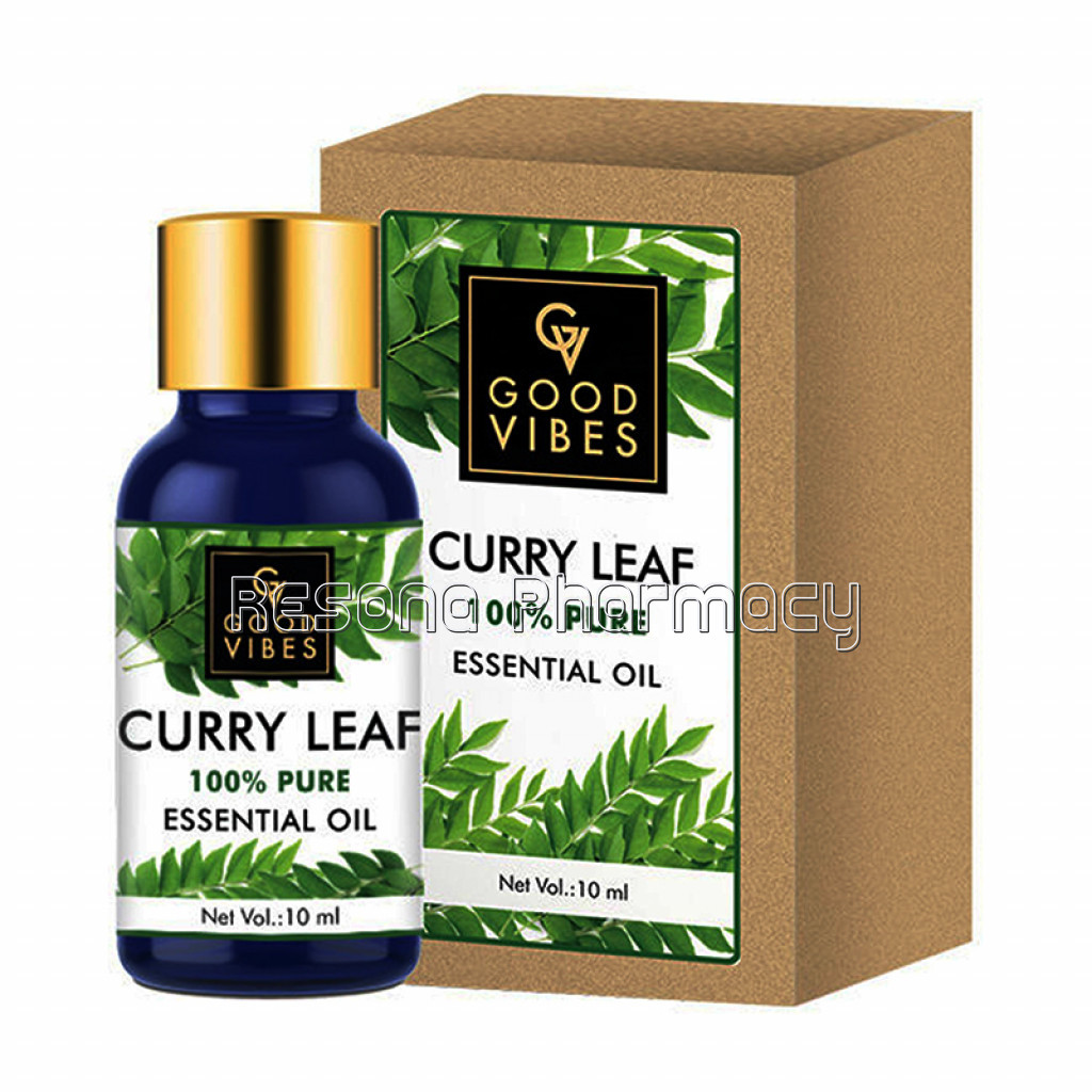 Good Vibes 100% Pure Essential Oil   Curry Leaf (10 Ml)