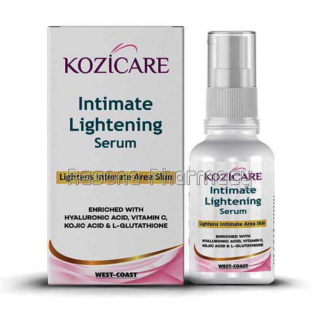 Kozicare Intimate Lightening Serum For Lighten Intimate Area Skin  30Ml