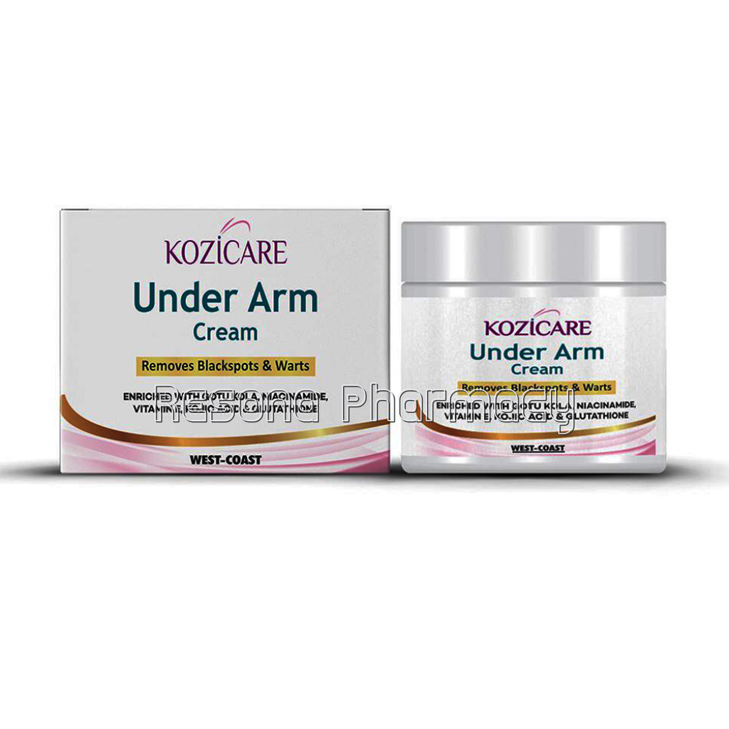 Kozicare Under Arm Cream For Remove Black Spots and Warts   50Gm