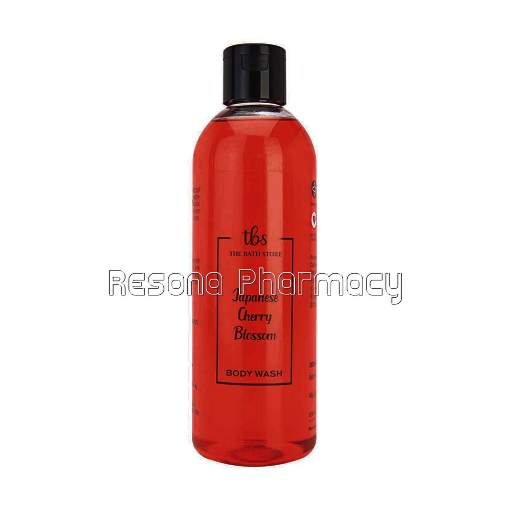 The Bath Store Japanese Cherry Blossom Body Wash With NaturalIngredients, Moisturizing Body Wash For All Skin Type, 300 Ml