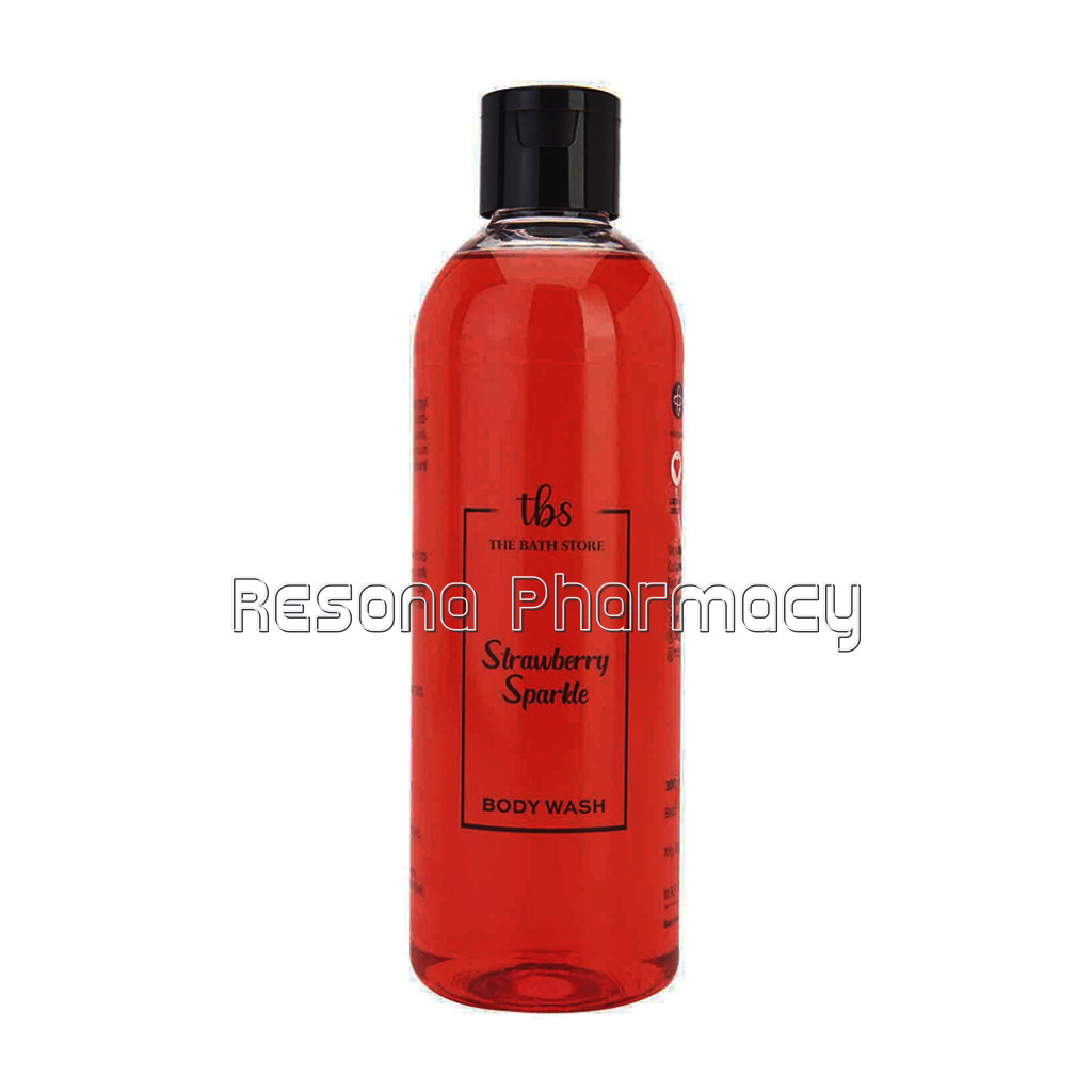 The Bath Store Strawberry Sparkle Body Wash With NaturalIngredients, Moisturizing Body Wash For All Skin Type   300 Ml
