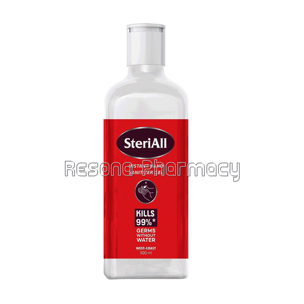 Steriall Instant Hand Sanitizer Gel  500Ml