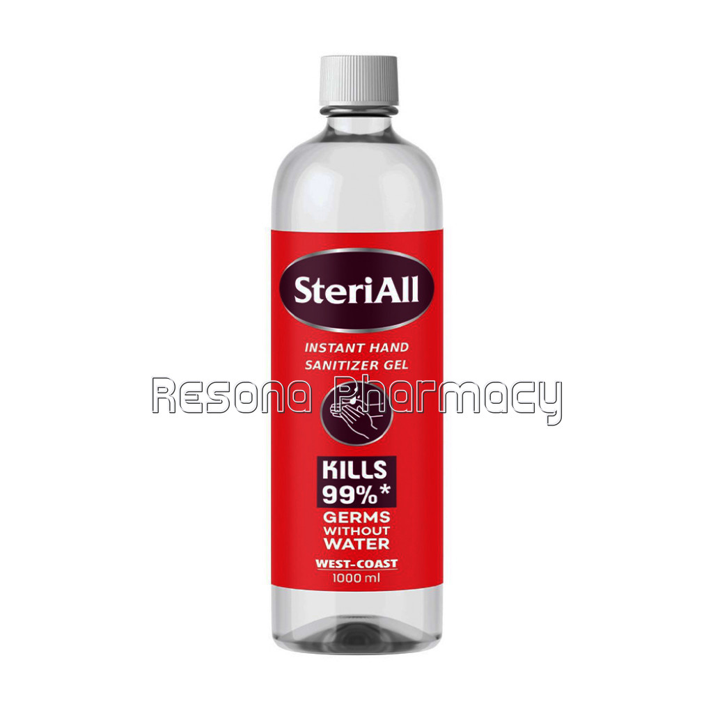 Steriall Instant Hand Sanitizer Gel  1 L