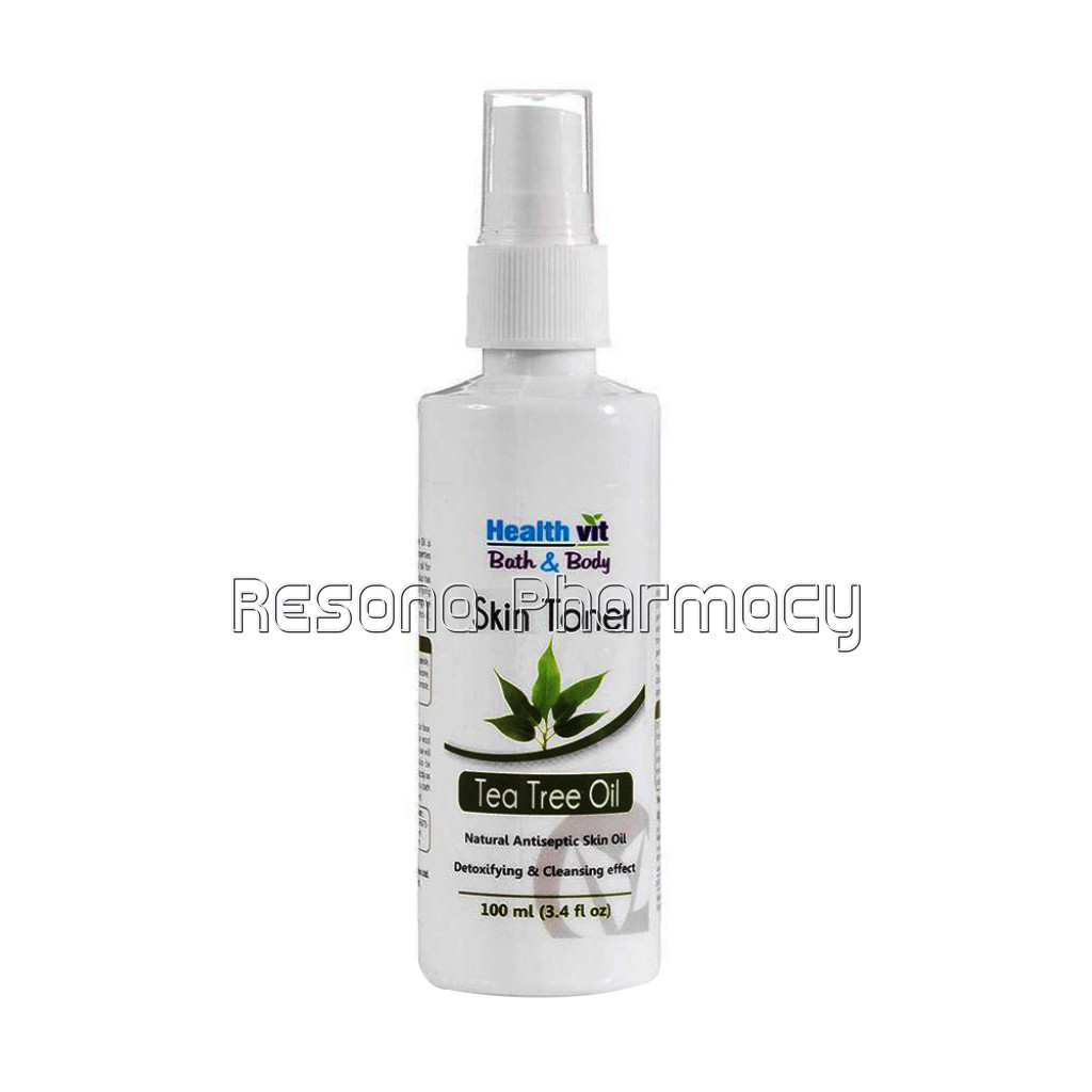 Healthvit Bath and Body Tea Tree Skin Toner | 100Ml