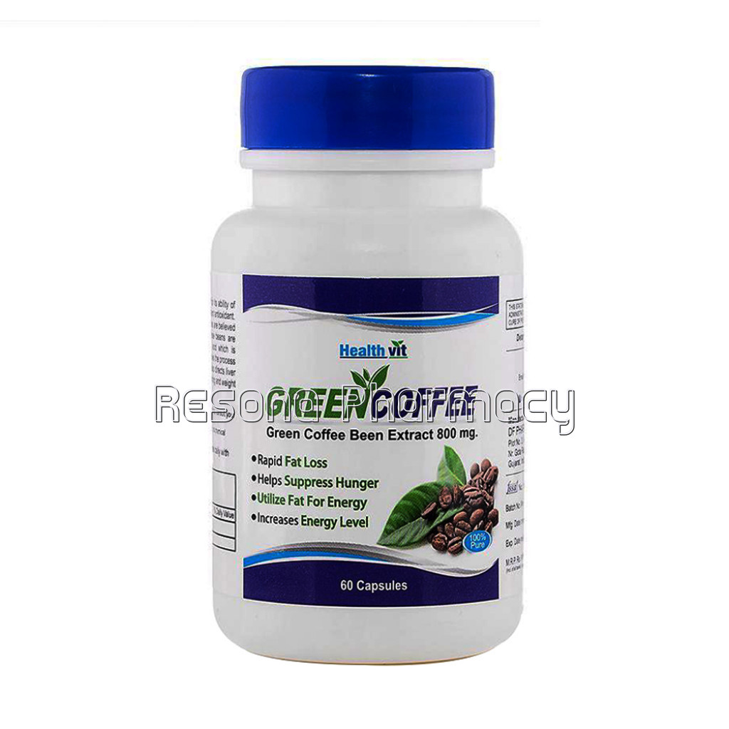 Healthvit Green Coffee Bean Extract 800Mg