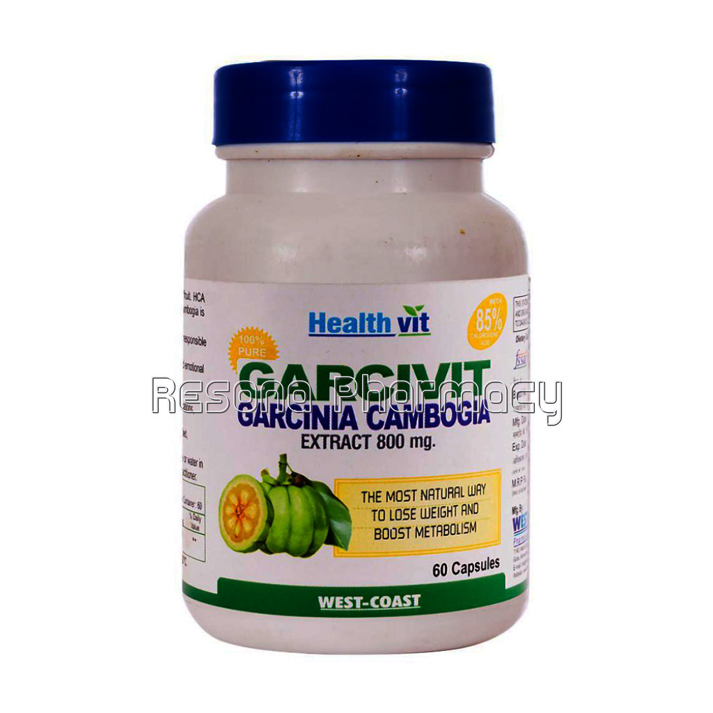Healthvit Garcivit Garcinia Cambogia 85% Hca 800Mg
