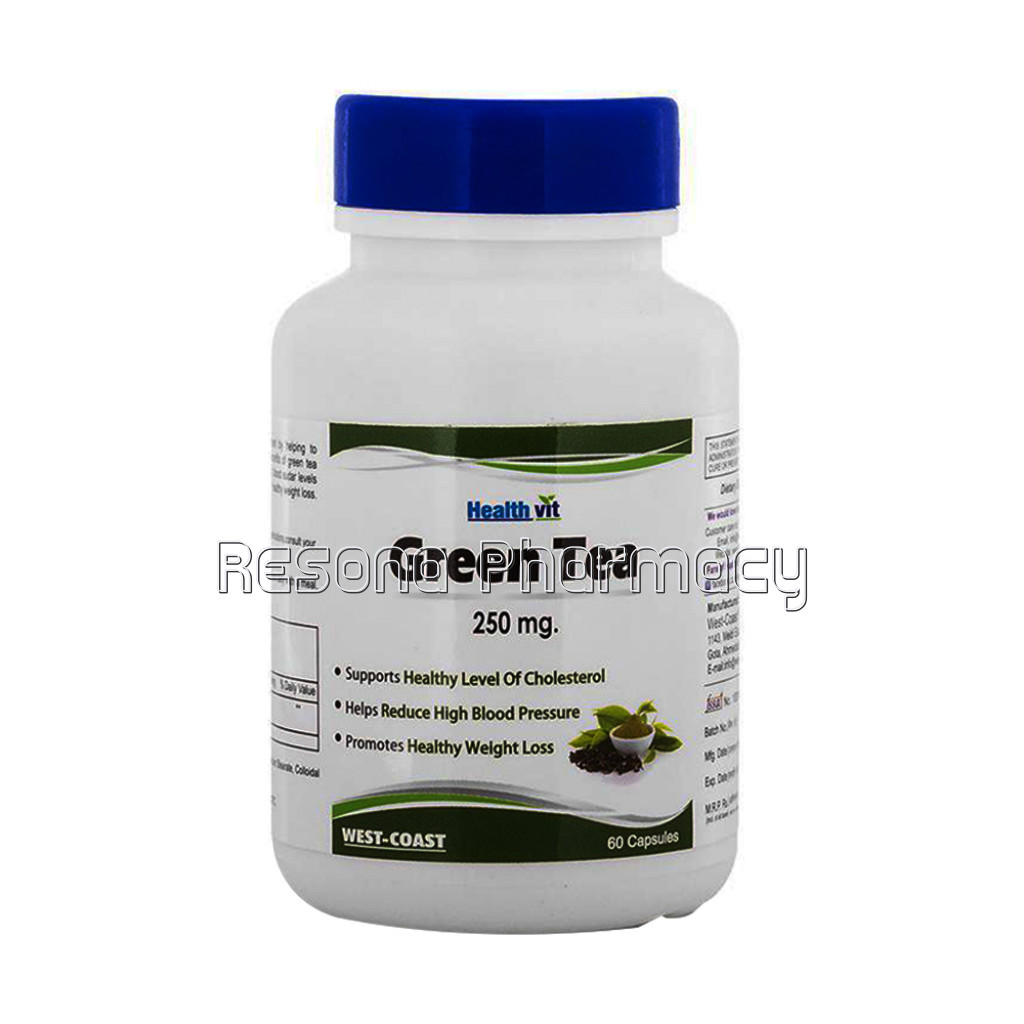 Healthvit Green Tea 250Mg