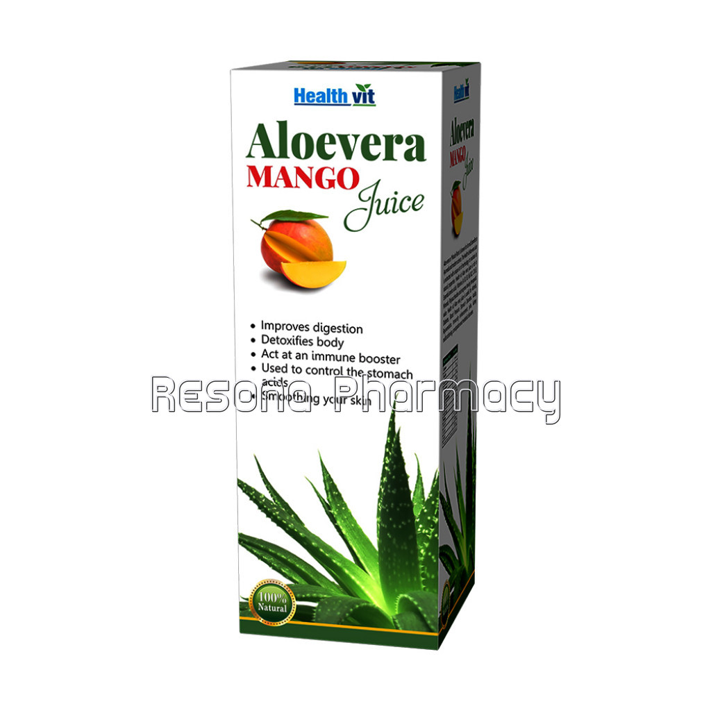 Healthvit Aloevera Mango Juice | 500 Ml