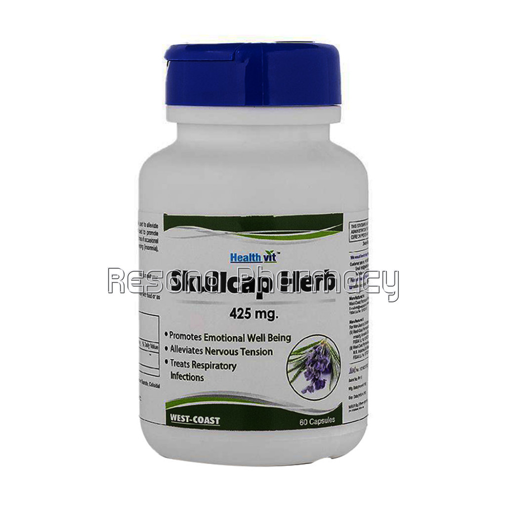 Healthvit Skullcap Herbs 425 Mg For Nervous System Support