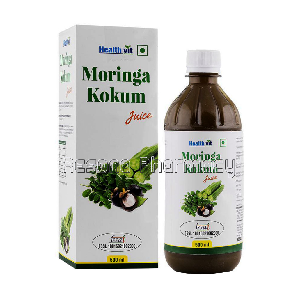 Healthvit Moringa Kokum Juice | 500Ml