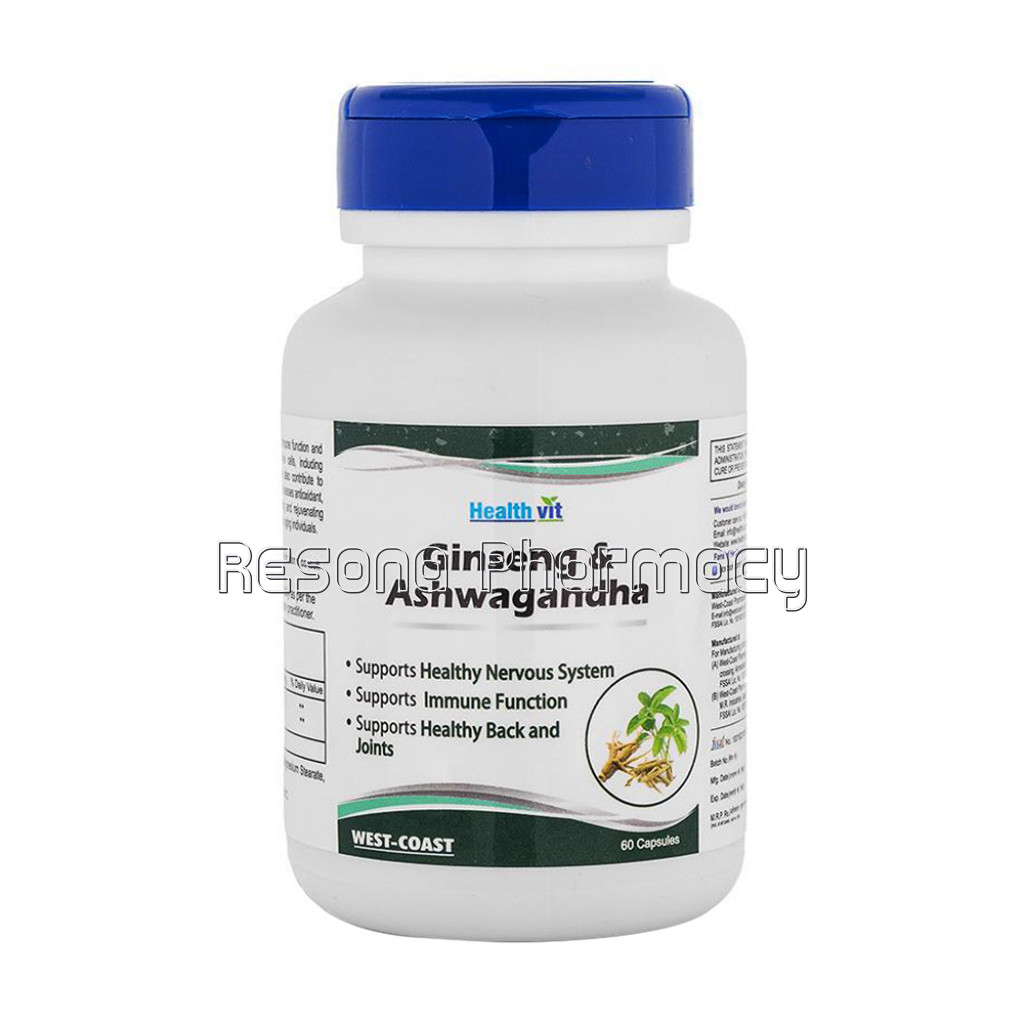 Healthvit Ginseng With Ashwagandha