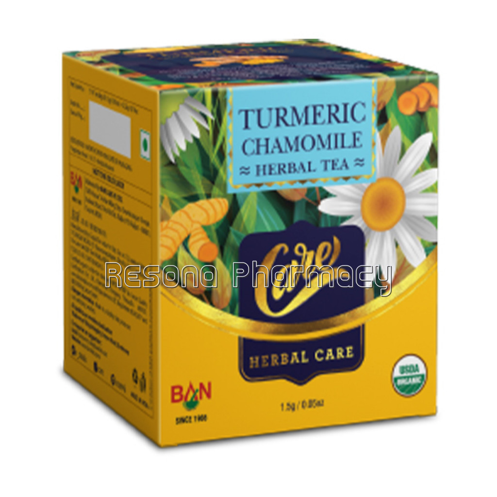 Care Turmeric Chamomile Herbal Tea 15