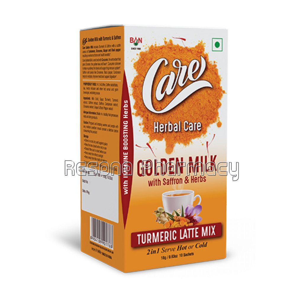 Care 2In1 Golden Milk Turmeric Latte With Saffron And Herbs 12 Sachet