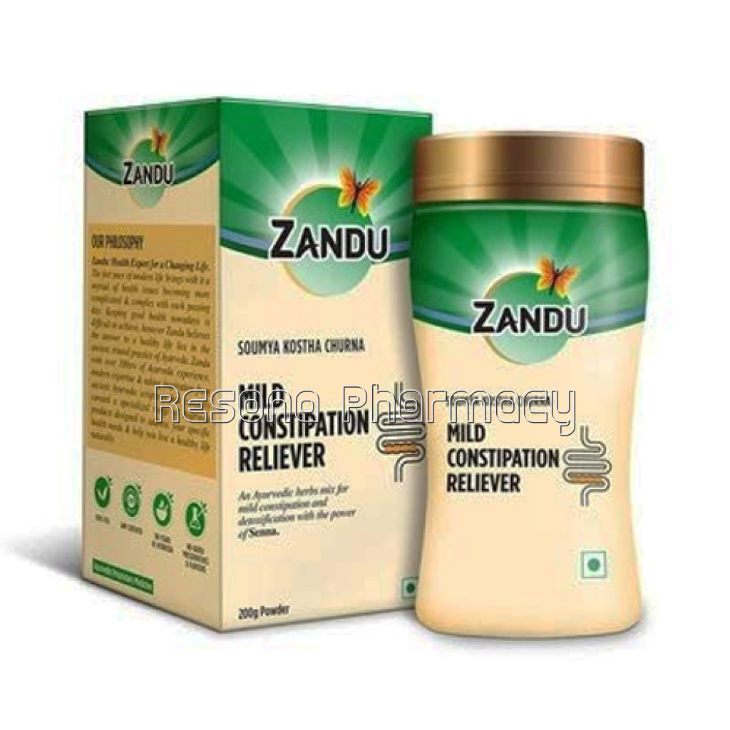 Ayurvedic Constipation Medicine (Zandu Swarnapatri Churna)(200G)