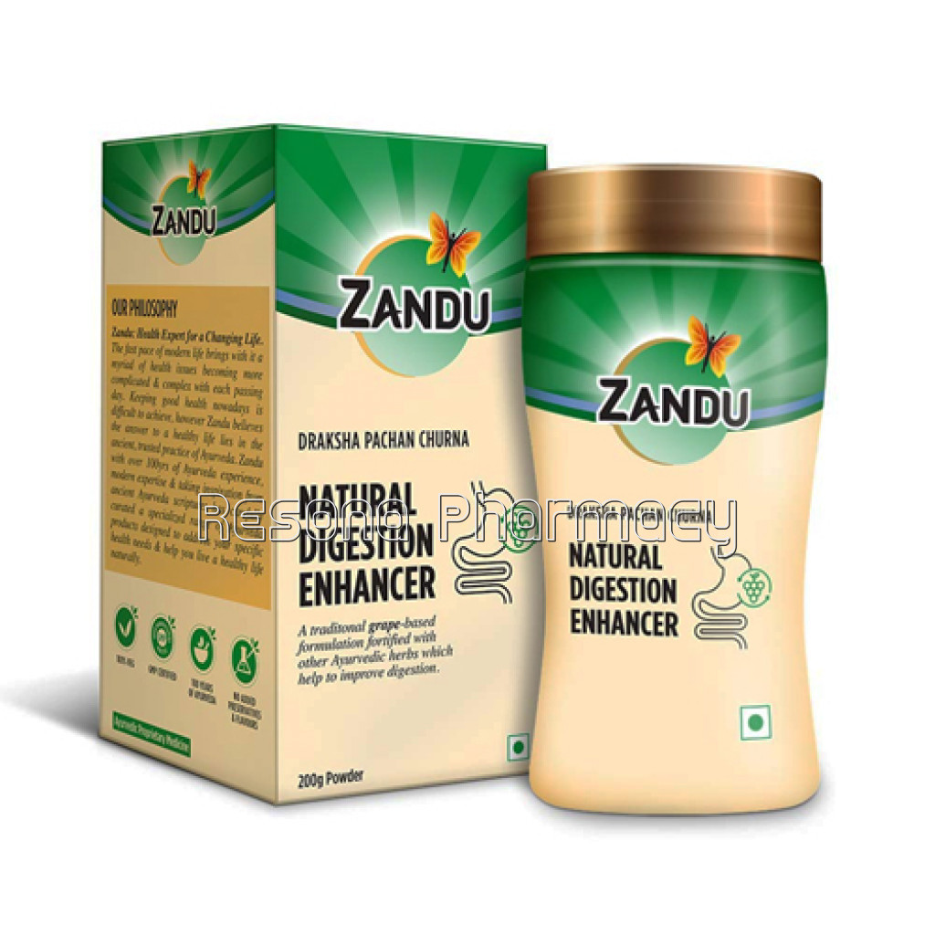 Zandu NaNaturalDigestion Enhancer (Draksha Pachan Churna) (200G)