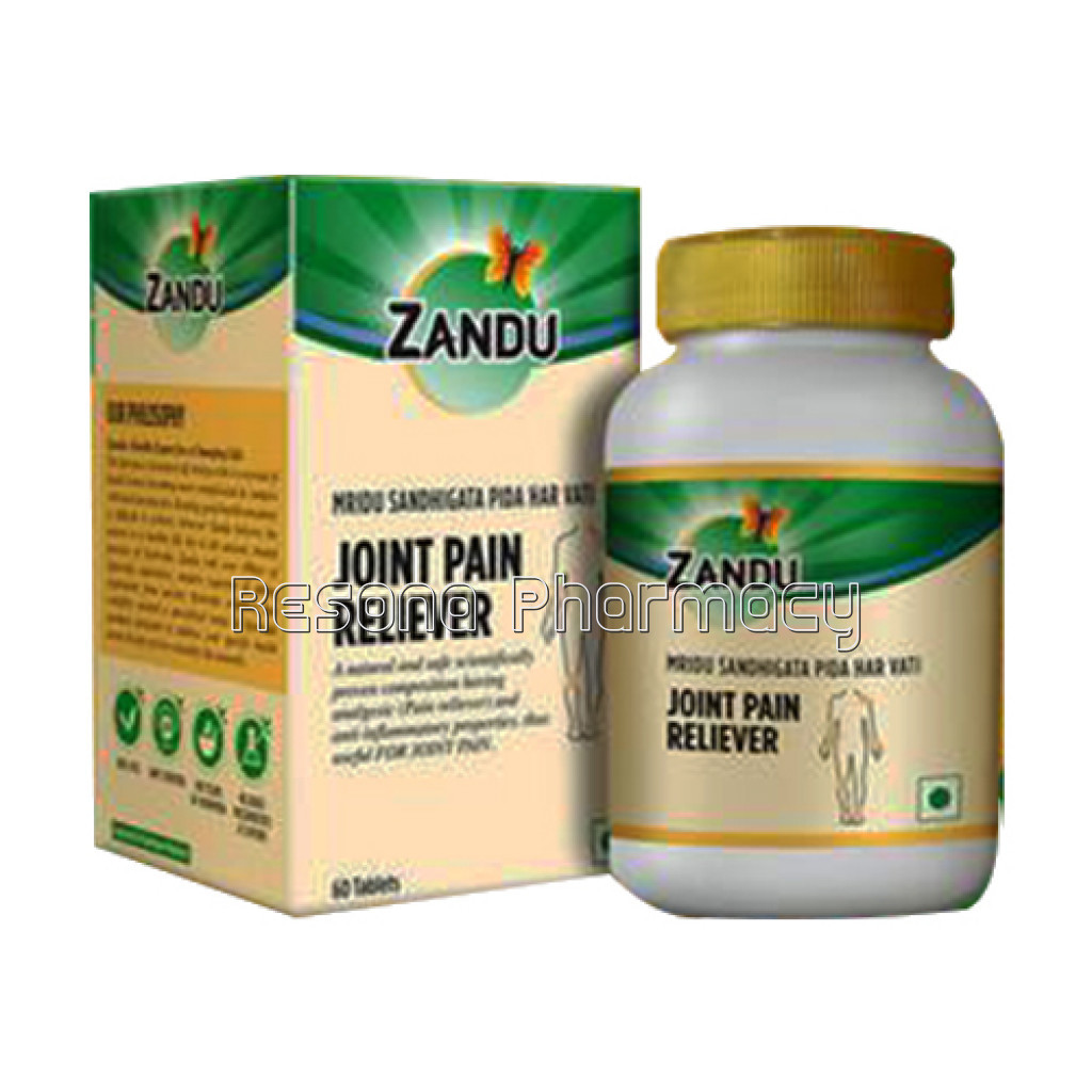 Joint Pain Medicine (Zandu Mridu Sandhigat Pida Har Vati)(60 Tabs)