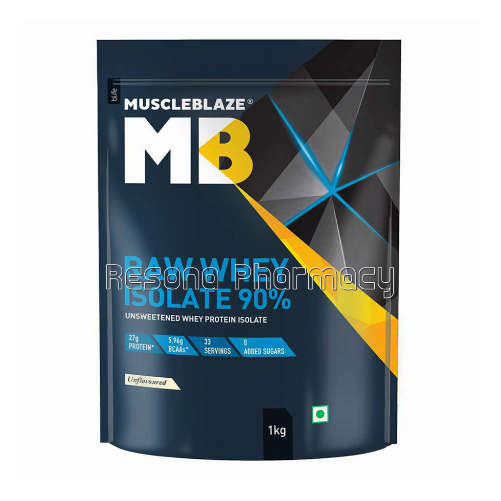 Muscleblaze Raw Whey Isolate 2.2Ib