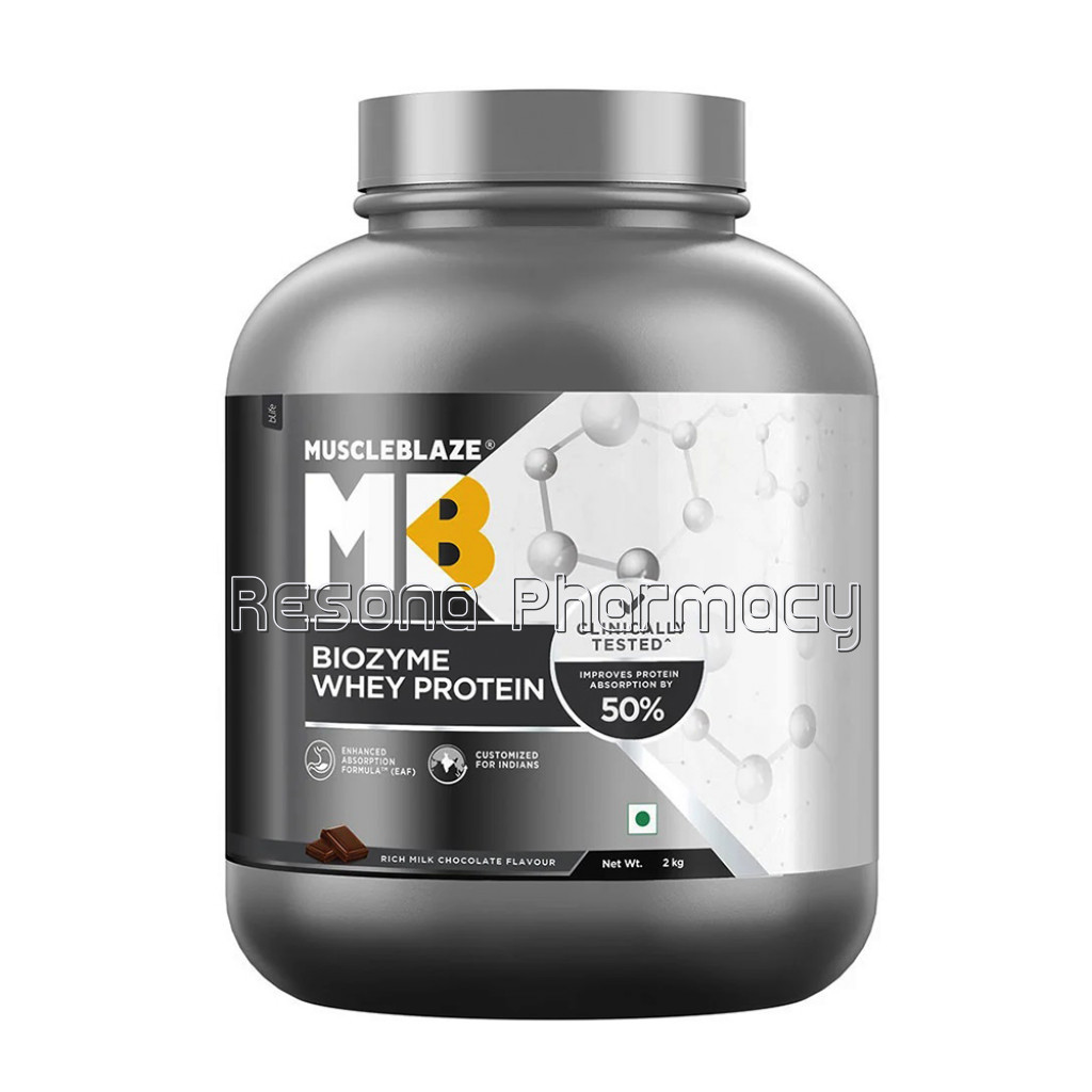Muscleblaze Biozyme Whey Protein 4.4Ib Rich Milk Chocolate