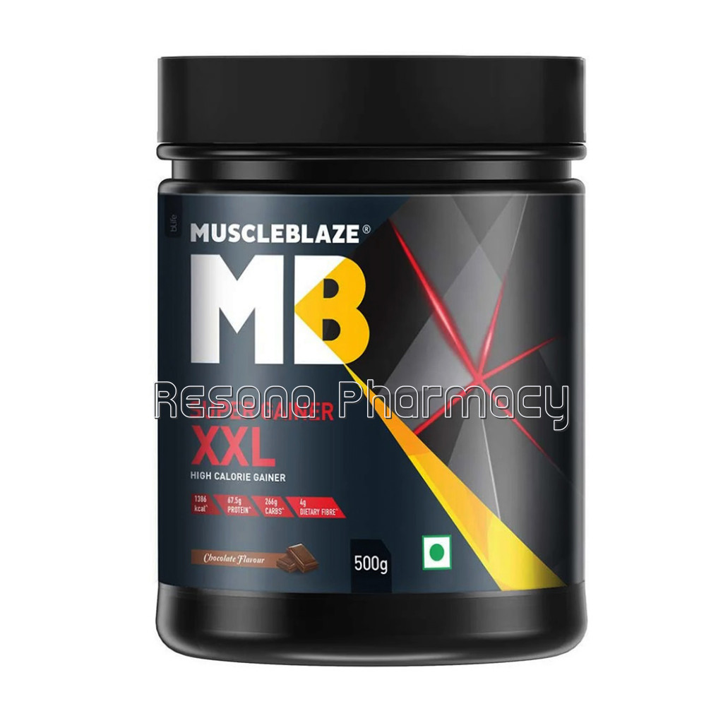 Muscleblaze Super Gainer Xxl Weight Gainer 1.1Ib Chocolate