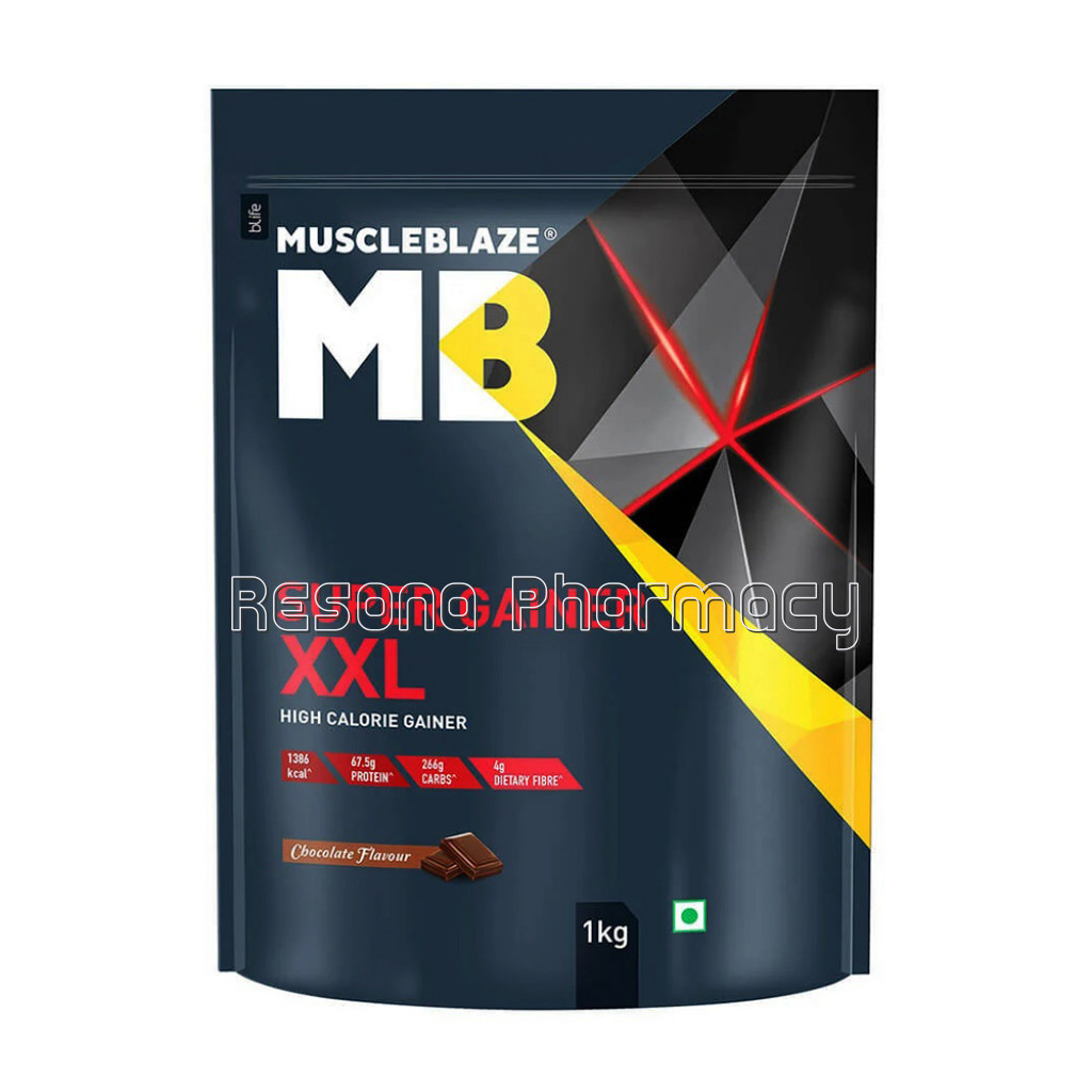 Muscleblaze Super Gainer Xxl Weight Gainer 2.2Ib Chocolate