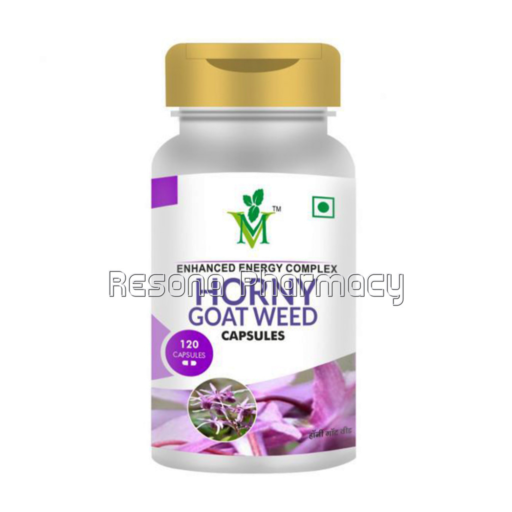 Mint Veda Horny Goat Weed Veg. 120 Capsules