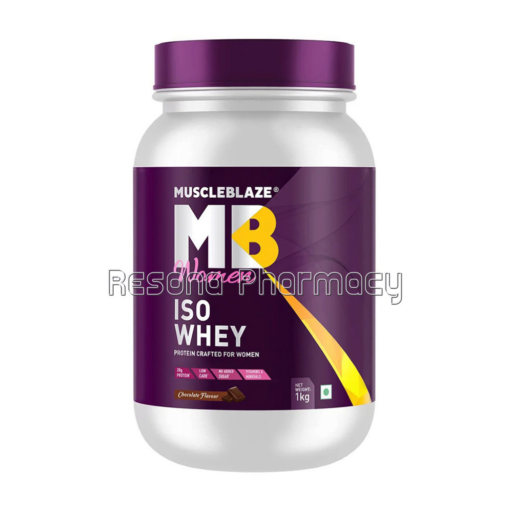 Muscleblaze Women Iso Whey 100% Whey Protein Isolate 2.2Ib