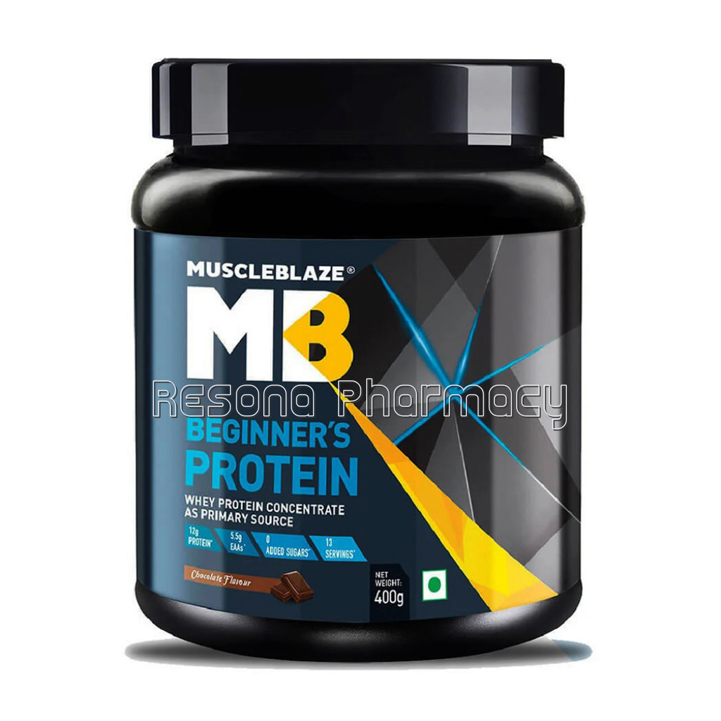 Muscleblaze Beginner'S Protein Powder 0.88Ib Chocolate
