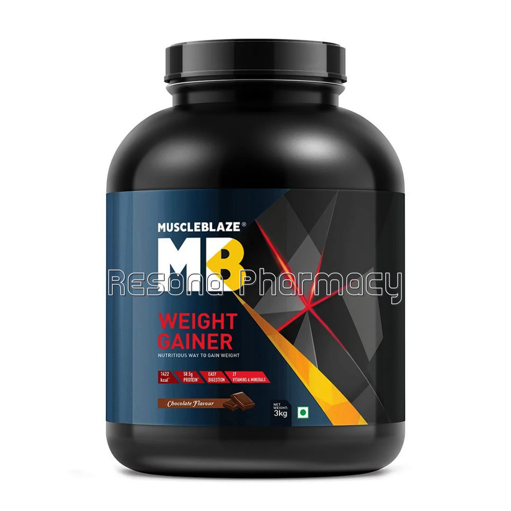 Muscleblaze Weight Gainer With Added Digezyme Chocolate 6.6Ib